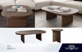 Aspen Almond Oak Coffee Table by Diamond Sofa at Eve Furniture
