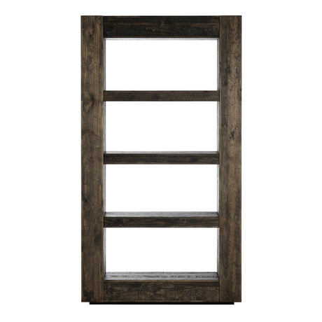 Aspen Brown Etagere by Crestview at Eve Furniture