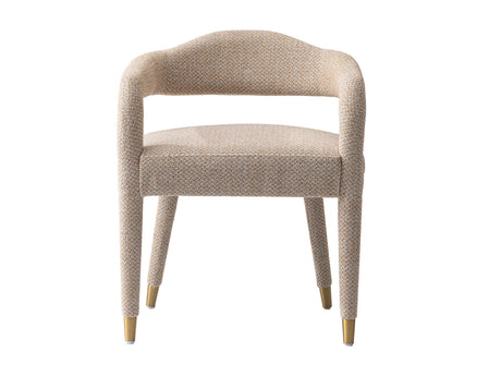 Aspen Dining Armchair in Gold Dust by Manhattan Comfort at Eve Furniture