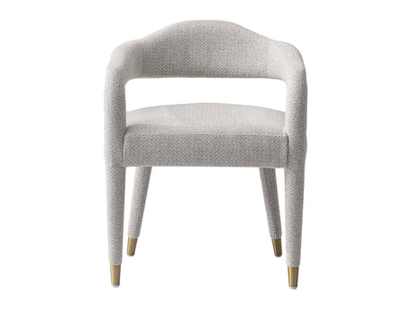 Aspen Dining Armchair in Silver Lining by Manhattan Comfort at Eve Furniture