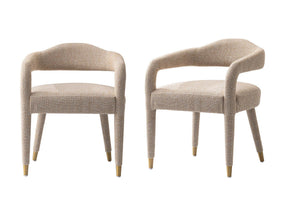 Aspen Dining Armchairs in Gold Dust (set of 2) by Manhattan Comfort at Eve Furniture
