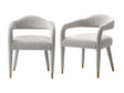 Aspen Dining Armchairs in Silver Lining (set of 2) by Manhattan Comfort at Eve Furniture