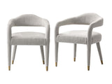 Aspen Dining Armchairs in Silver Lining (set of 2) by Manhattan Comfort at Eve Furniture