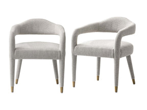 Aspen Dining Armchairs in Silver Lining (set of 2) by Manhattan Comfort at Eve Furniture