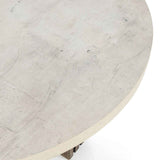Aspen Distressed Brown/Weathered Chalk Coffee Table by Classic Home at Eve Furniture