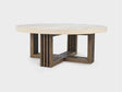 Aspen Distressed Brown/Weathered Chalk Coffee Table by Classic Home at Eve Furniture