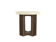 Aspen Distressed Brown/Weathered Chalk End Table by Classic Home at Eve Furniture