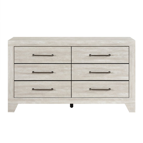Aspen Gray Oak Bedroom Set by Homelegance at Eve Furniture