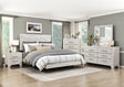 Aspen Gray Oak Bedroom Set by Homelegance at Eve Furniture