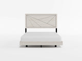 Aspen Gray Oak California King Bed by Homelegance at Eve Furniture