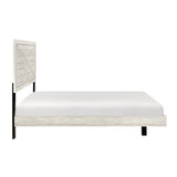 Aspen Gray Oak California King Bed by Homelegance at Eve Furniture
