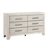 Aspen Gray Oak Dresser by Homelegance at Eve Furniture
