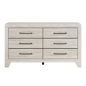 Aspen Gray Oak Dresser by Homelegance at Eve Furniture