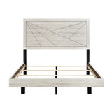 Aspen Gray Oak Eastern King Bed by Homelegance at Eve Furniture