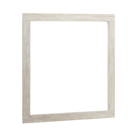 Aspen Gray Oak Mirror by Homelegance at Eve Furniture