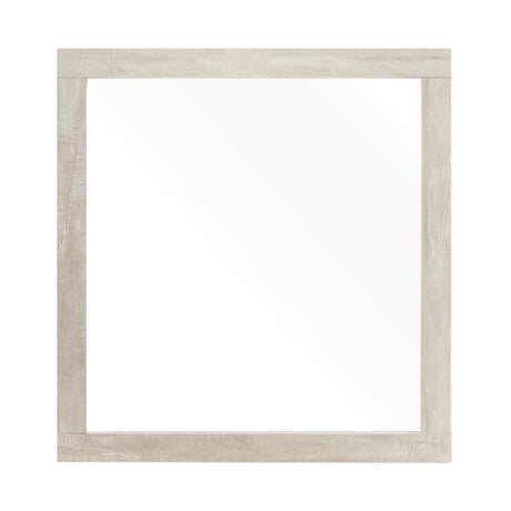 Aspen Gray Oak Mirror by Homelegance at Eve Furniture