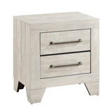Aspen Gray Oak Nightstand by Homelegance at Eve Furniture