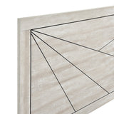 Aspen Gray Oak Queen Bed by Homelegance at Eve Furniture