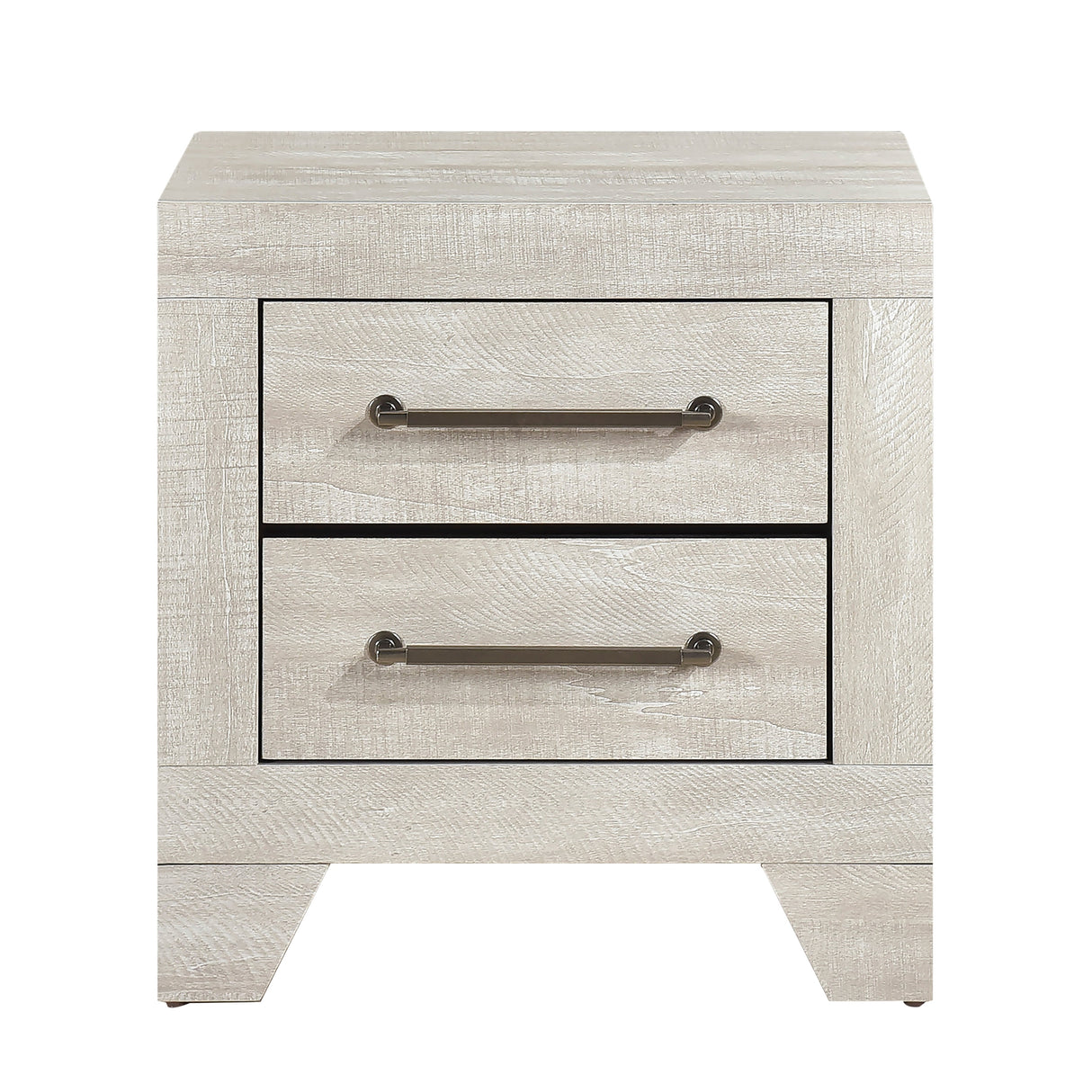 Aspen Gray Oak Youth Panel Bedroom Set by Homelegance at Eve Furniture