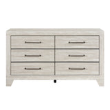 Aspen Gray Oak Youth Panel Bedroom Set by Homelegance at Eve Furniture