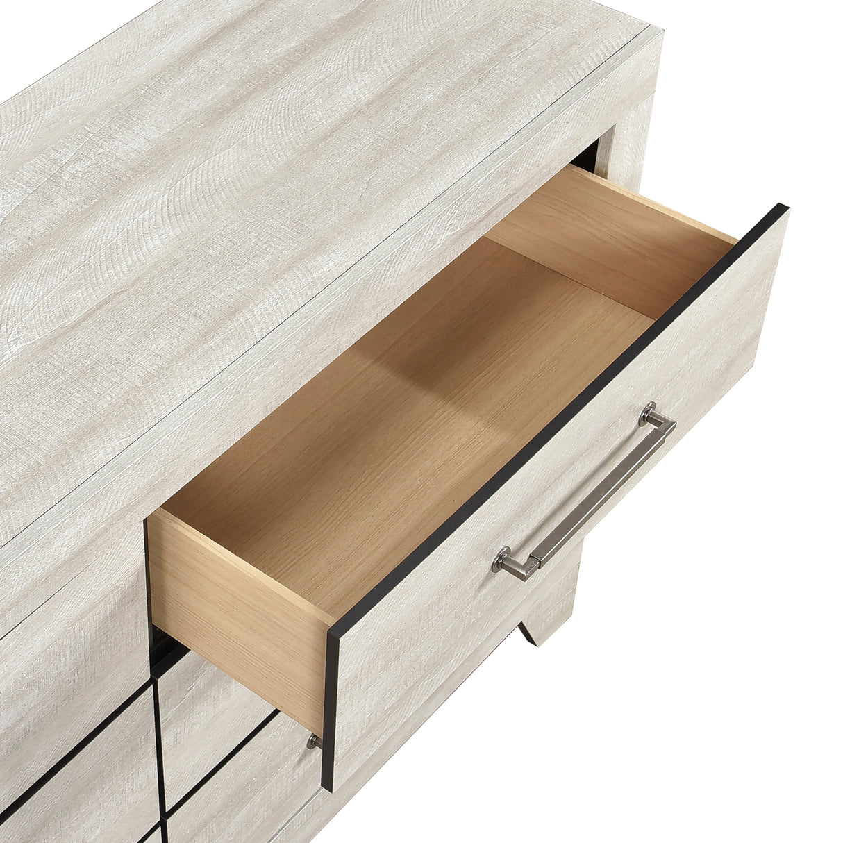 Aspen Gray Oak Youth Panel Bedroom Set by Homelegance at Eve Furniture
