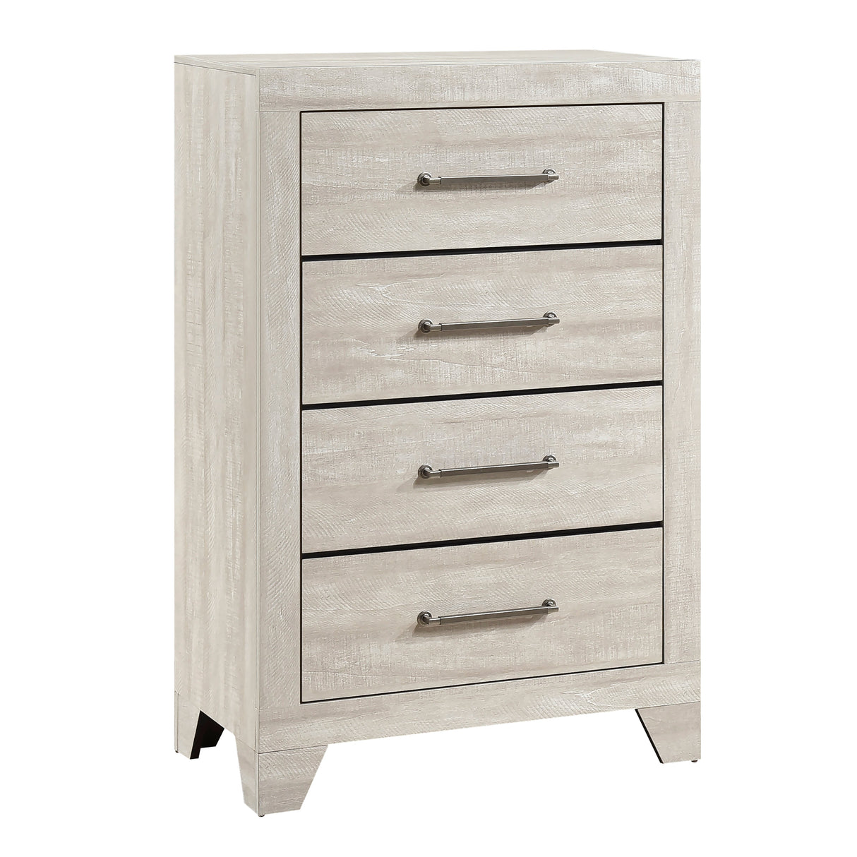 Aspen Gray Oak Youth Panel Bedroom Set by Homelegance at Eve Furniture