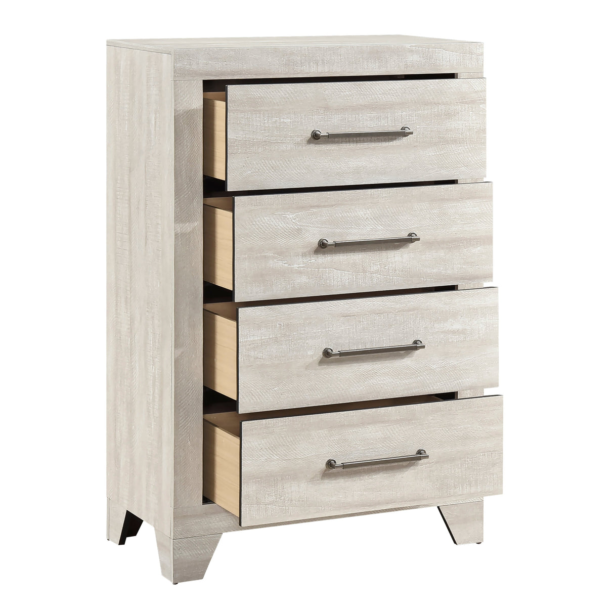 Aspen Gray Oak Youth Panel Bedroom Set by Homelegance at Eve Furniture