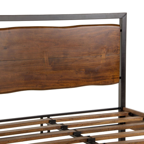 Aspen King Bed in Walnut by Home Trends & Design at Eve Furniture