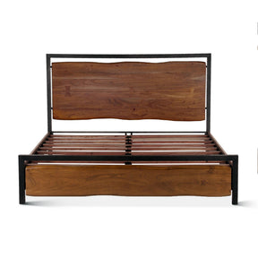 Aspen King Bed in Walnut by Home Trends & Design at Eve Furniture