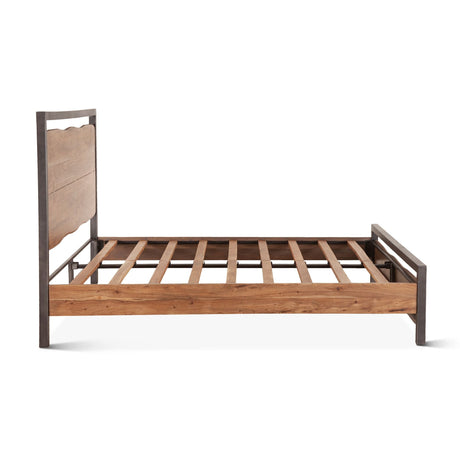 Aspen Queen Bed in Smoked Acacia by Home Trends & Design at Eve Furniture