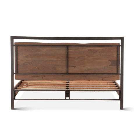 Aspen Queen Bed in Smoked Acacia by Home Trends & Design at Eve Furniture