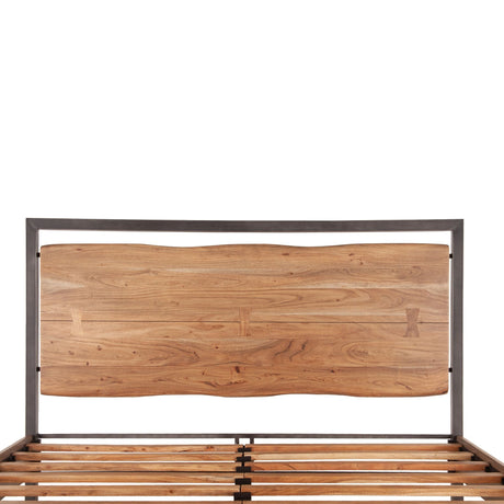 Aspen Queen Bed in Smoked Acacia by Home Trends & Design at Eve Furniture