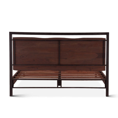 Aspen Queen Bed in Walnut by Home Trends & Design at Eve Furniture