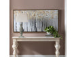 Aspen Yellow/Gray Canvas by Crestview at Eve Furniture