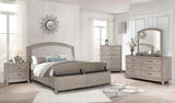 Aspire Elegance Light Gray Platform Bedroom Set by Happy Homes at Eve Furniture