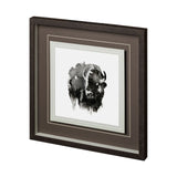 Assam by Kristine Hegre a Hand Embellished Textured Framed Art Print Matted under Glass by Mercana at Eve Furniture