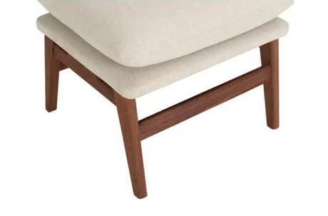 Asta Ottoman - Sand by Moe's Home at Eve Furniture