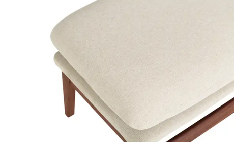 Asta Ottoman - Sand by Moe's Home at Eve Furniture