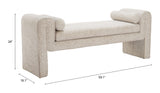 Astar Beige Bench by Zuomod at Eve Furniture