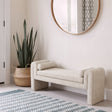 Astar Beige Bench by Zuomod at Eve Furniture