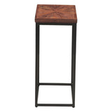 Aster 20" Nesting Side Tables in Sunburst Brownstone by Home Trends & Design at Eve Furniture