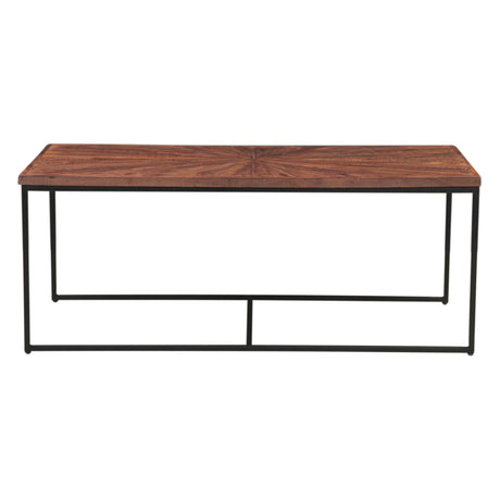 Aster 47" Nesting Coffee Tables in Sunburst Brownstone by Home Trends & Design at Eve Furniture