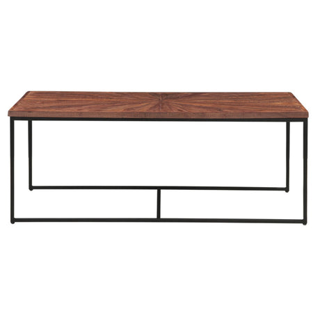 Aster 47" Nesting Coffee Tables in Sunburst Brownstone by Home Trends & Design at Eve Furniture