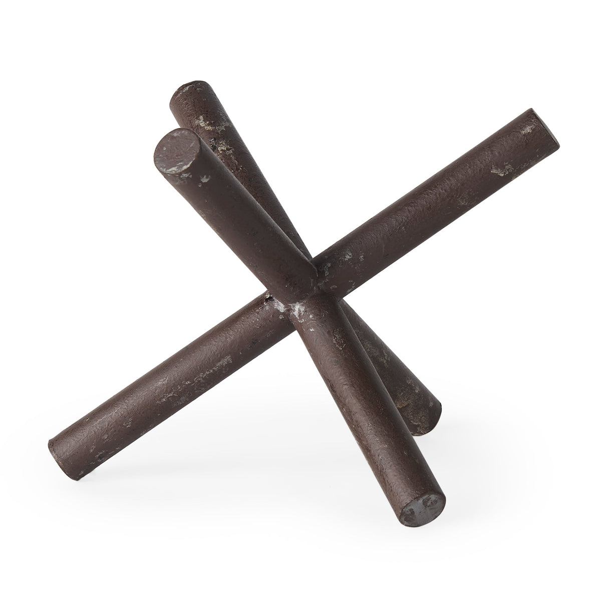 Astericks I (Large) 10L x 10W Brown Metal Decor Object by Mercana at Eve Furniture