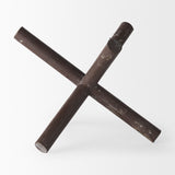 Astericks I (Large) Brown Metal Decor Object by Mercana at Eve Furniture