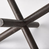 Astericks II (Medium) 8L x 7W Brown Metal Decor Object by Mercana at Eve Furniture