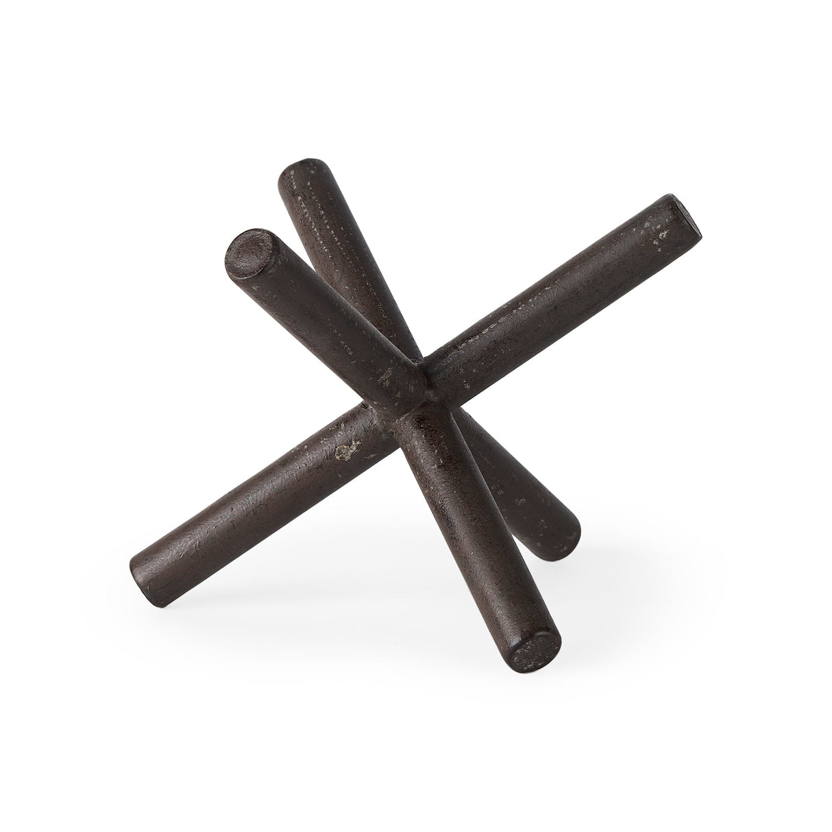 Astericks II (Medium) 8L x 7W Brown Metal Decor Object by Mercana at Eve Furniture