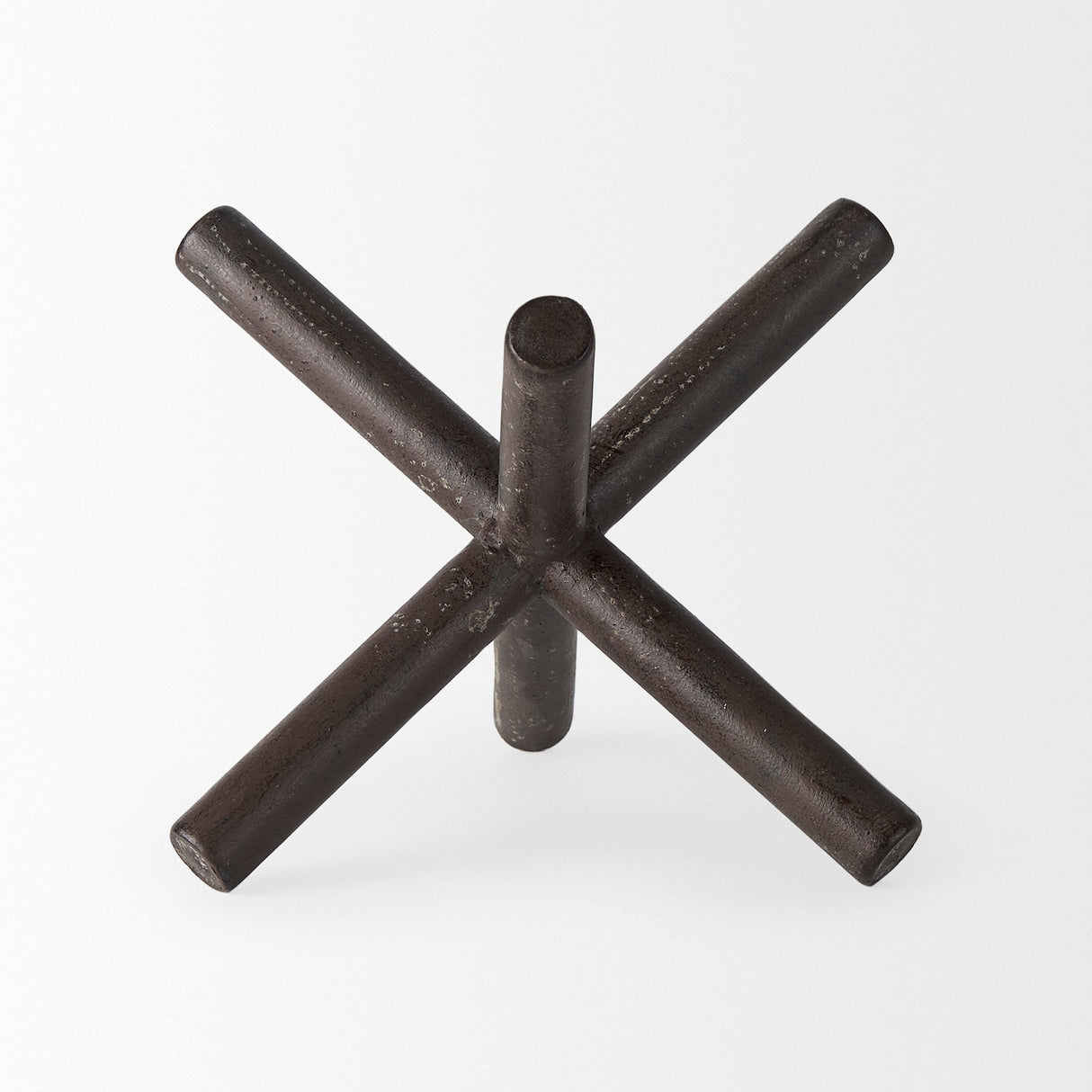 Astericks II (Medium) Brown Metal Decor Object by Mercana at Eve Furniture