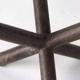 Astericks III (Small) 6L x 6W Brown Metal Decor Object by Mercana at Eve Furniture