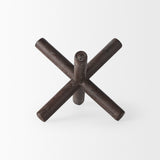 Astericks III (Small) Brown Metal Decor Object by Mercana at Eve Furniture